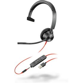 POLY Blackwire 3315 Microsoft Teams Certified USB-A Headset