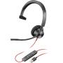 POLY Blackwire 3315 Microsoft Teams Certified USB-A Headset