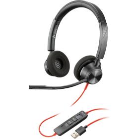 POLY Blackwire 3325-M Microsoft Teams Certified USB-A + 3.5mm Stereo Headset