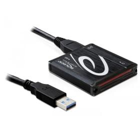 DeLOCK USB 3.0 Card Reader All in 1 lecteur de carte mémoire USB 3.2 Gen 1 (3.1 Gen 1) Noir