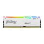 Kingston Technology FURY Beast 32GB 6000MT s DDR5 CL40 DIMM (Kit of 2) White RGB XMP