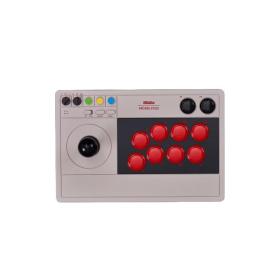 8Bitdo Arcade Stick Grigio Bluetooth USB Joystick Analogico Digitale Nintendo Switch, Nintendo Switch Lite, PC