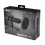 Trust GXT 232 Mantis Negro Micrófono para PC