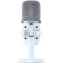 HyperX SoloCast - USB Microphone (White) Weiß Mikrofon für Spielkonsole