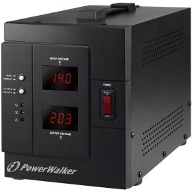 PowerWalker AVR 3000 SIV régulateur de tension 230 V Noir