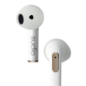 Sudio N2 White Casque True Wireless Stereo (TWS) Ecouteurs Appels Musique USB Type-C Bluetooth Blanc
