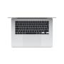 Apple MacBook Air Apple M M3 Laptop 38,9 cm (15.3") 16 GB 512 GB SSD Wi-Fi 6E (802.11ax) macOS Sonoma Silber