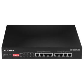 Edimax GS-1008PL V2 commutateur réseau Géré L2 Gigabit Ethernet (10 100 1000) Connexion Ethernet, supportant l'alimentation via