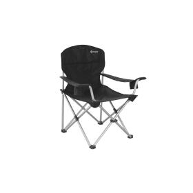 Outwell Catamarca Arm Chair XL Chaise de camping 4 pieds Noir