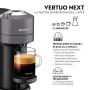 De’Longhi Nespresso Vertuo ENV 120.GY machine à café Semi-automatique Cafetière à dosette 1,1 L