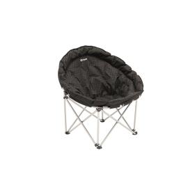 Outwell Casilda XL Black, Half-moon chair - a little bigger, more comfortable