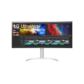 LG 38BQ85C-W pantalla para PC 95,2 cm (37.5") 3840 x 1600 Pixeles Quad HD+ Blanco