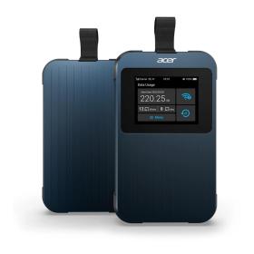 Acer Connect ENDURO M3 5G Mobile Wi-Fi, 1GB international data Routeur modem de réseau cellulaire