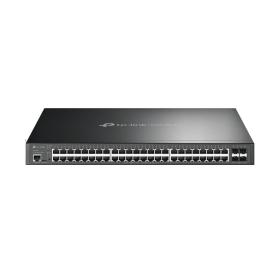 TP-Link Omada SG3452XP switch di rete Gestito L2+ Gigabit Ethernet (10 100 1000) Supporto Power over Ethernet (PoE) 1U Nero