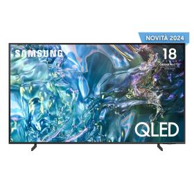 Samsung Q60D TV QLED 4K 55” QE55Q60DAUXZT Smart TV Wi-Fi Titan Gray 2024, Quantum Processor Lite 4K, 4K Upscaling, AirSlim