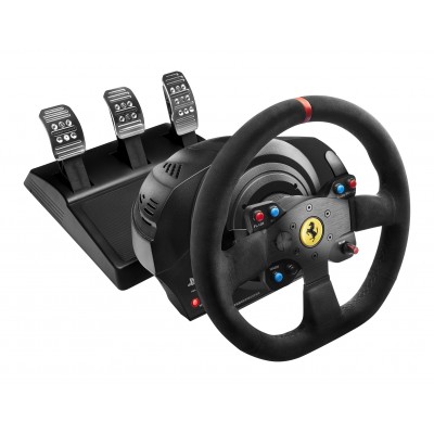 ▷ Thrustmaster T300 Ferrari Integral Racing Wheel Alcantara Edition Schwarz  Lenkrad + Pedale Analog / Digital PC, PlayStation 4
