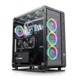 Thermaltake Core P6 Tempered Glass Mid Tower Midi Tower Schwarz