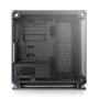 Thermaltake Core P6 Tempered Glass Mid Tower Midi Tower Schwarz