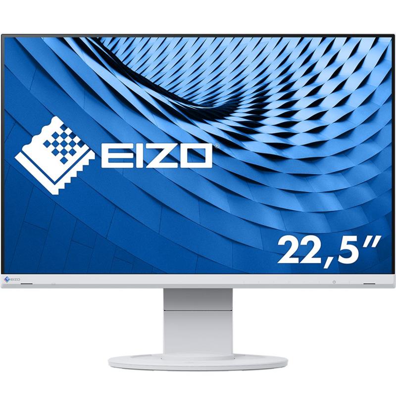 美品】FlexScan EV2360-WT 22.5インチ ホワイトEIZO - ディスプレイ