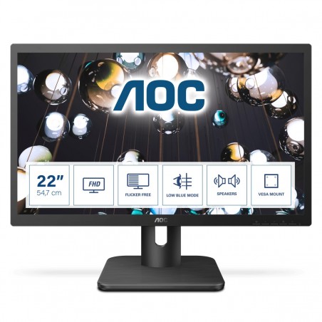 AOC E1 22E1D computer monitor 54.6 cm (21.5") 1920 x 1080