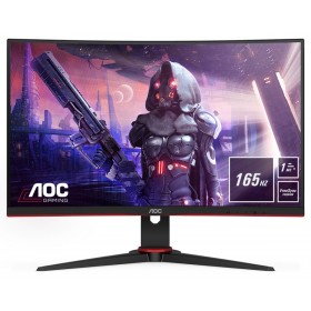 AOC G2 C24G2AE BK pantalla para PC 59,9 cm (23.6") 1920 x 1080 Pixeles Full HD LED Negro, Rojo