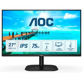 AOC Basic-line 27B2H Computerbildschirm 68,6 cm (27 Zoll) 1920 x 1080 Pixel Full HD LED Schwarz