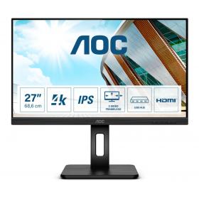 AOC U27P2CA Computerbildschirm 68,6 cm (27 Zoll) 3840 x 2160 Pixel 4K Ultra HD LED Schwarz