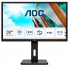 AOC Q32P2 Computerbildschirm 80 cm (31.5 Zoll) 2560 x 1440 Pixel 2K Ultra HD LED Schwarz