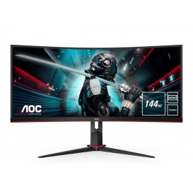 AOC G2 CU34G2X BK pantalla para PC 86,4 cm (34") 3440 x 1440 Pixeles Quad HD LED Negro