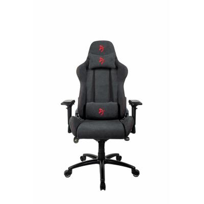 Arozzi Verona -SIG-SFB-RD silla para videojuegos Silla para videojuegos de PC Asiento acolchado tapizado Gris, Rojo