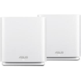 ASUS ZenWiFi AC (CT8) wireless router Gigabit Ethernet Tri-band (2.4 GHz   5 GHz   5 GHz) 4G White
