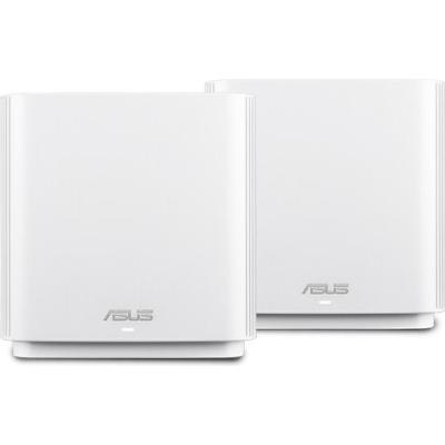ASUS ZenWiFi AC (CT8) wireless router Gigabit Ethernet Tri-band (2.4 GHz   5 GHz   5 GHz) 4G White