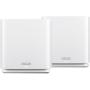 ASUS ZenWiFi AC (CT8) router wireless Gigabit Ethernet Banda tripla (2.4 GHz 5 GHz 5 GHz) 4G Bianco