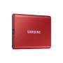 Samsung Portable SSD T7 2000 Go Rouge