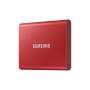 Samsung Portable SSD T7 2000 GB Rot