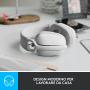 Logitech Zone Vibe 100 Kopfhörer Kabellos Kopfband Anrufe Musik Bluetooth Weiß