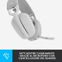 Logitech Zone Vibe 100 Headset Wireless Head-band Calls Music Bluetooth White