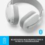 Logitech Zone Vibe 100 Casque Sans fil Arceau Appels Musique Bluetooth Blanc