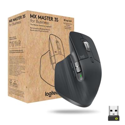 ▷ Logitech MX Master 3s for Business souris Droitier RF sans fil +  Bluetooth Laser 8000