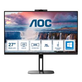 AOC V5 Q27V5CW 68,6 cm (27 Zoll) 2560 x 1440 Pixel Quad HD LED Schwarz