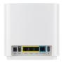ASUS ZenWiFi AX (XT9) AX7800 1er Pack Weiß Banda tripla (2.4 GHz 5 GHz 5 GHz) Wi-Fi 6 (802.11ax) Bianco 4 Interno