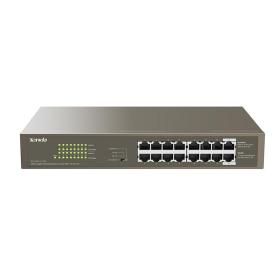 Tenda TEG1116P-16-150W network switch Unmanaged L2 Gigabit Ethernet (10 100 1000) Power over Ethernet (PoE) Black