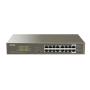 Tenda TEG1116P-16-150W switch di rete Non gestito L2 Gigabit Ethernet (10 100 1000) Supporto Power over Ethernet (PoE) Nero