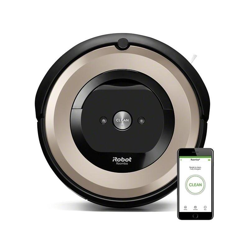 ▷ iRobot Roomba e6 robot aspirateur Sans sac Beige, Noir