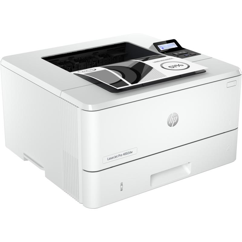 ▷ HP LaserJet Pro Imprimante 4002dw, Imprimer, Impression recto-verso  Vitesses de première page imprimée Taille compacte