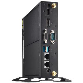 Shuttle XPС slim DS10U PC con dimensioni 1,3 l Nero Intel SoC BGA 1528 4205U 1,8 GHz