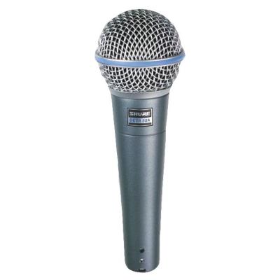 Shure Beta 58A Grigio Microfono per palco spettacolo