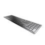 CHERRY KW 9100 SLIM teclado RF Wireless + Bluetooth QWERTZ Alemán Negro