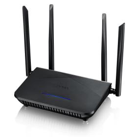 Zyxel NBG7510 routeur sans fil Gigabit Ethernet Bi-bande (2,4 GHz   5 GHz) 5G Noir