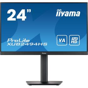iiyama ProLite XUB2494HS-B2 computer monitor 60.5 cm (23.8") 1920 x 1080 pixels Full HD LED Black